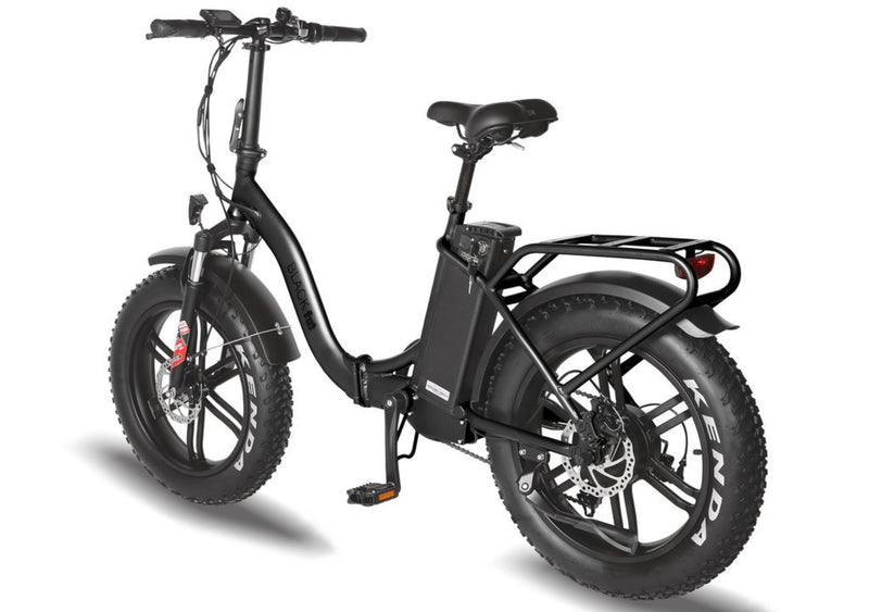 T4B 500W Fat Black 2-Way Fat Tire Folding rear