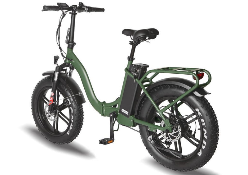 T4B 500W Fat Black 2-Way Fat Tire Folding rear