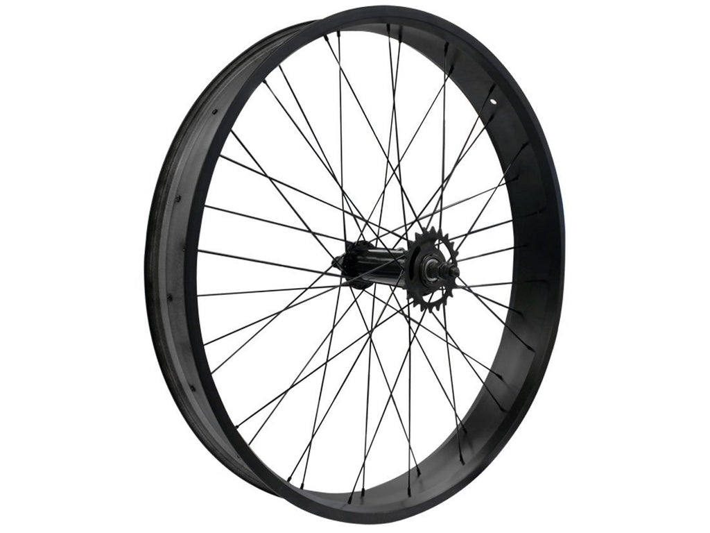 Beach Cruiser Tires And Rims 26” Fat Tire Coaster Brake Wheel