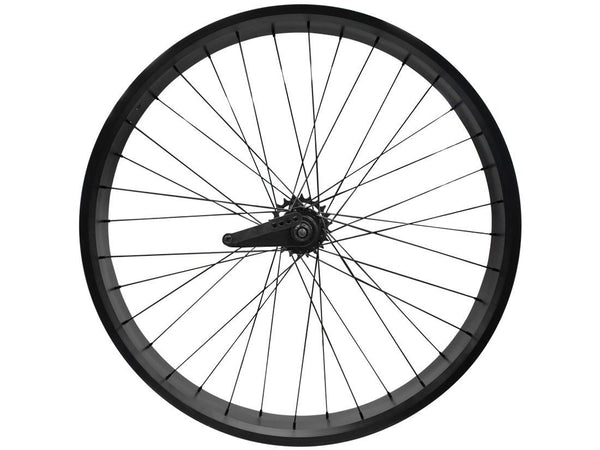 Wheel Master 26" Steel Rear Wheel – Coaster Brake – 3/8x110mm – Black – For Cruiser/Comfort Bikes