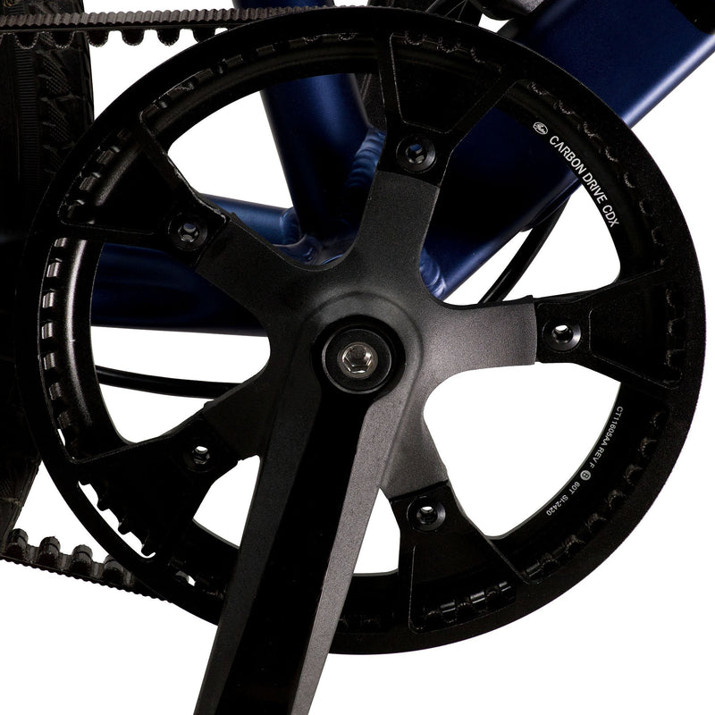 Electric Bike GigaByke Swift Midnight Blue Crank Side