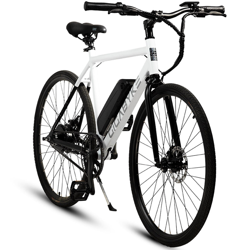 Electric Bike GigaByke Swift White Front