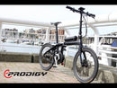 eProdigy Fairweather - Carbon Fibre Folding eBike with Gates Belt Drive Under 35lbs