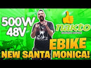 Nakto 500W 26" Santa Monica Electric Bike