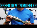 Performance Speed-Demon Muffler with Expansion Chamber