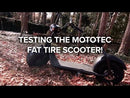 Let's ride on the Mototec Fat Tire Electric Scooter! | Ride Along