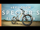 Eunorau 1000W 48V Specter-S Electric Bike