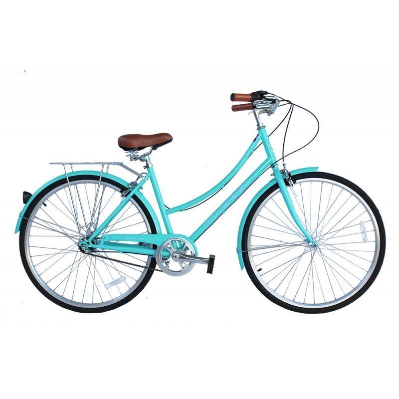 26" Micargi Women's Roasca NV3 City Bike (390mm) - blue - side of bicycle