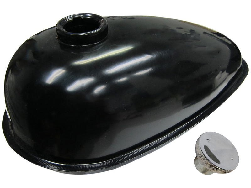 3.5 Liter Black Gas Tank