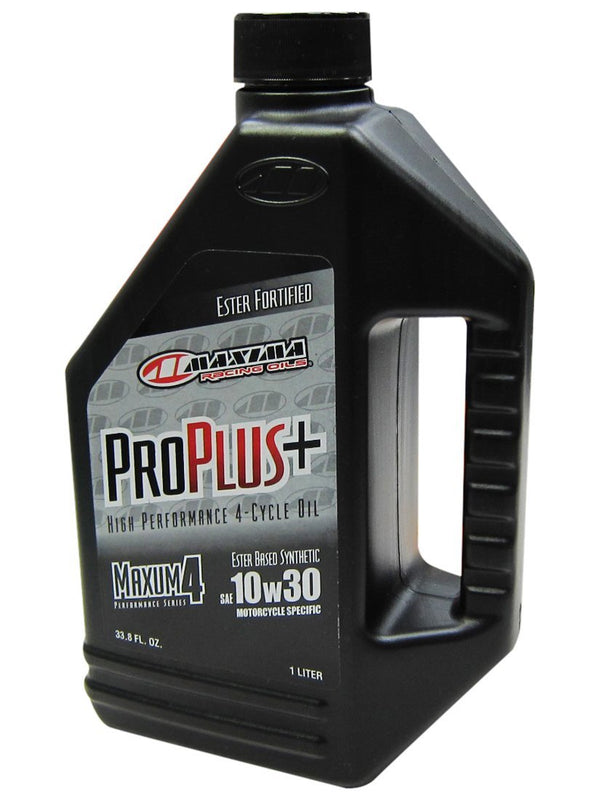 Maxima Scooter Pro Plus 4-Stroke Synthetic 10w30 Motor Oil 1 Liter - front