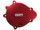 BBR TUNING BILLET ALUMINIUM GEAR CASE COVER - red