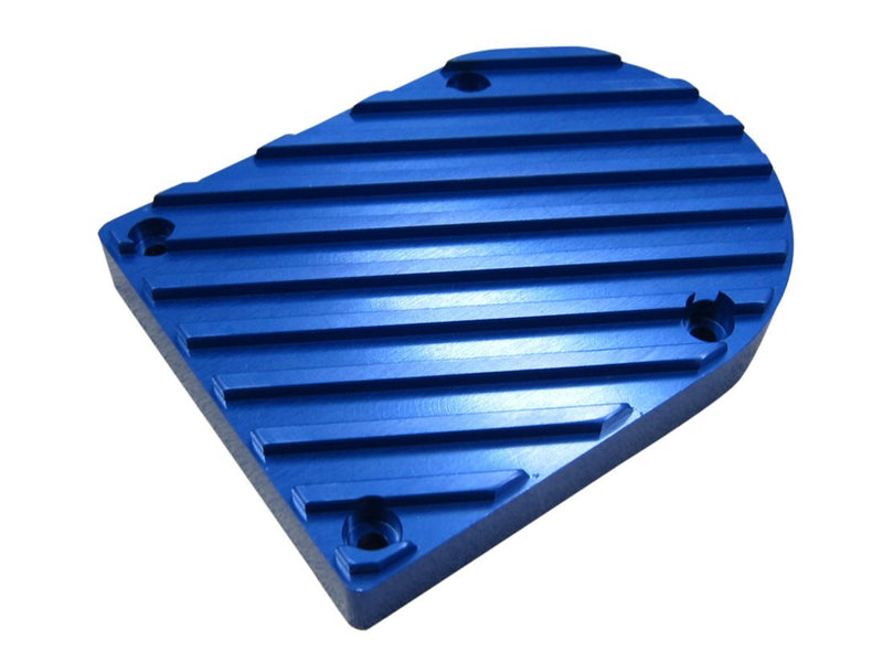 BBR Tuning Billet Aluminium Magneto Case Cover- Blue - long profile