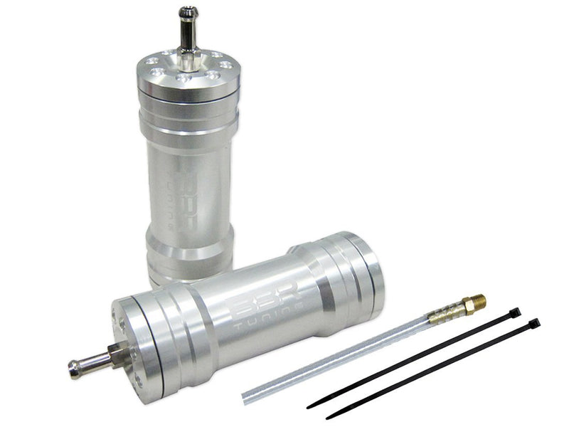 BBR Tuning Single Boost Bottle Induction Kit - side silver