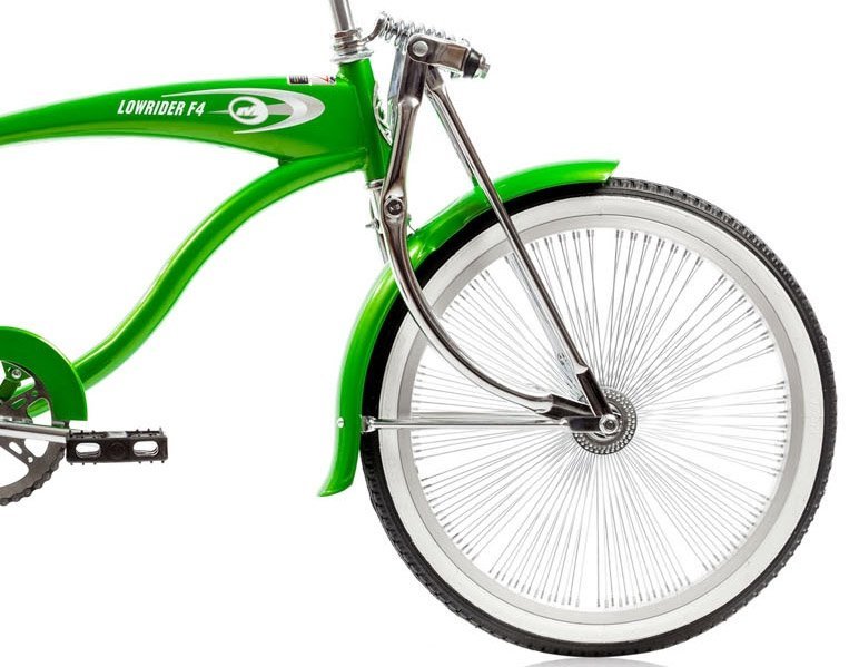 20'' Micargi Lowrider F4 green - front wheel