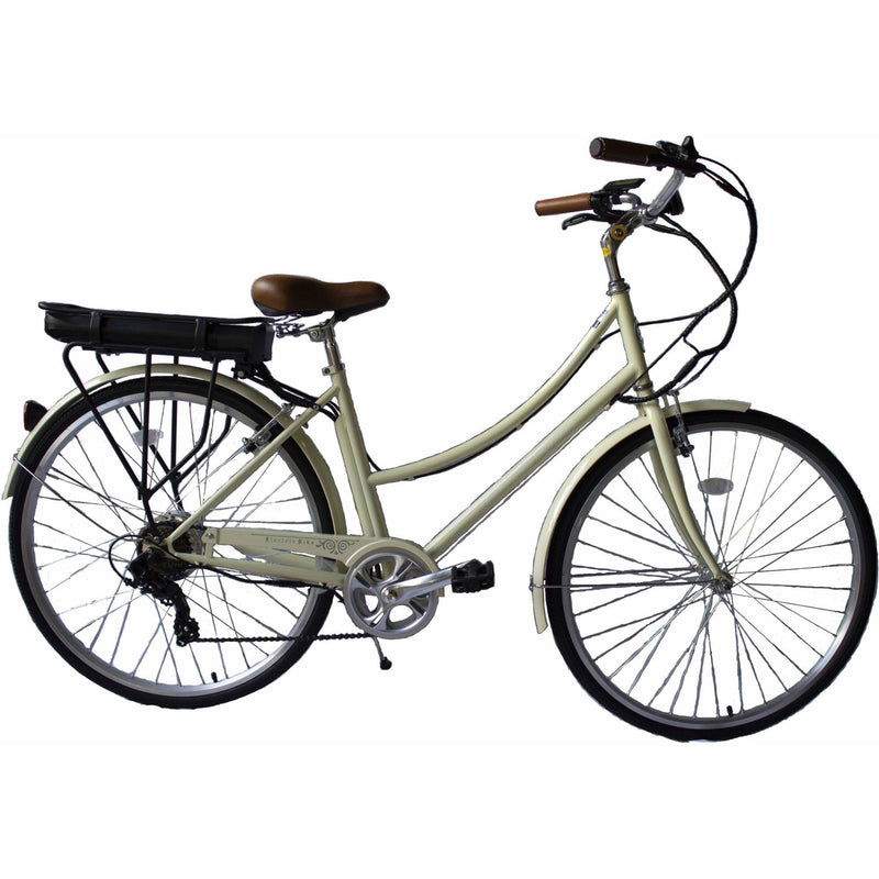 Micargi Holland V7 Female 28" 350W Commuter Electric Bicycle- Grey