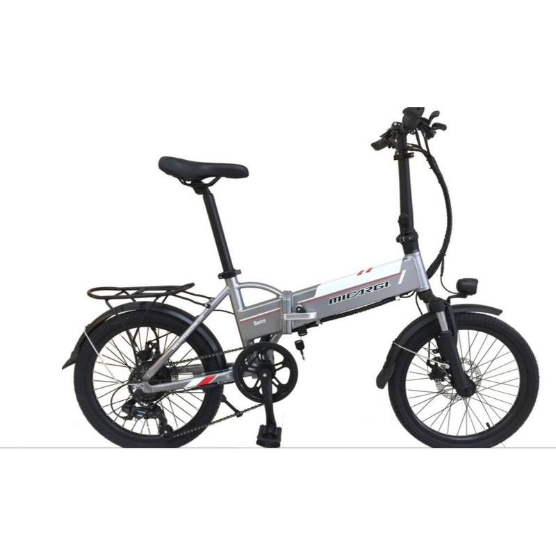 Micargi Seco Electric Folding Bike - grey side