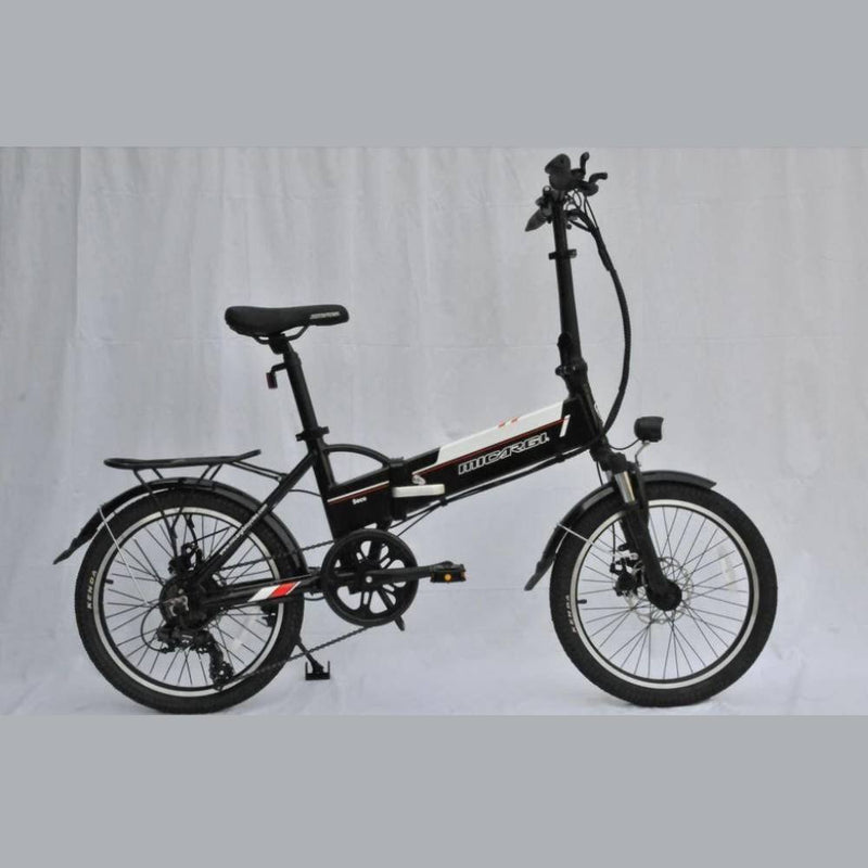 Micargi Seco Electric Folding Bike - black side