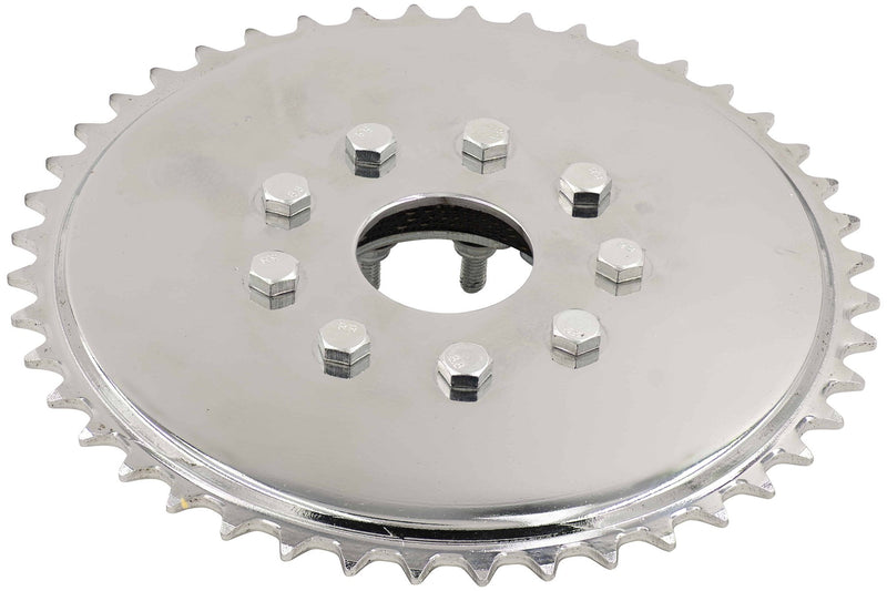SPROCKET CLAMP ASSEMBLY - Top in use w/ 44 tooth sprocket