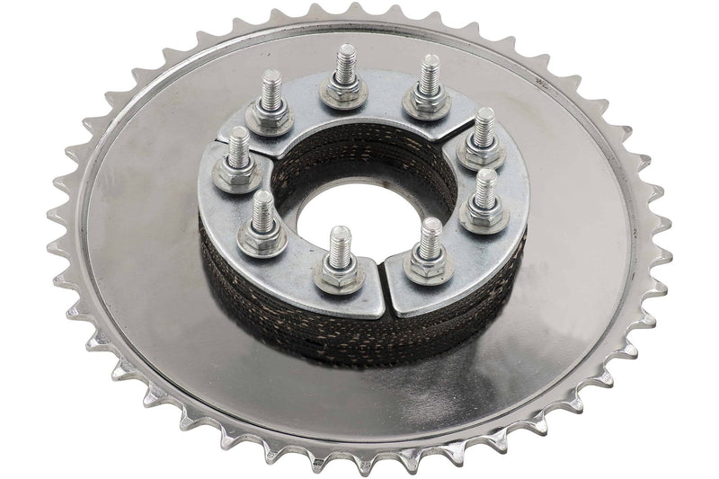 SPROCKET CLAMP ASSEMBLY - Bottom in use w/ 44 tooth sprocket