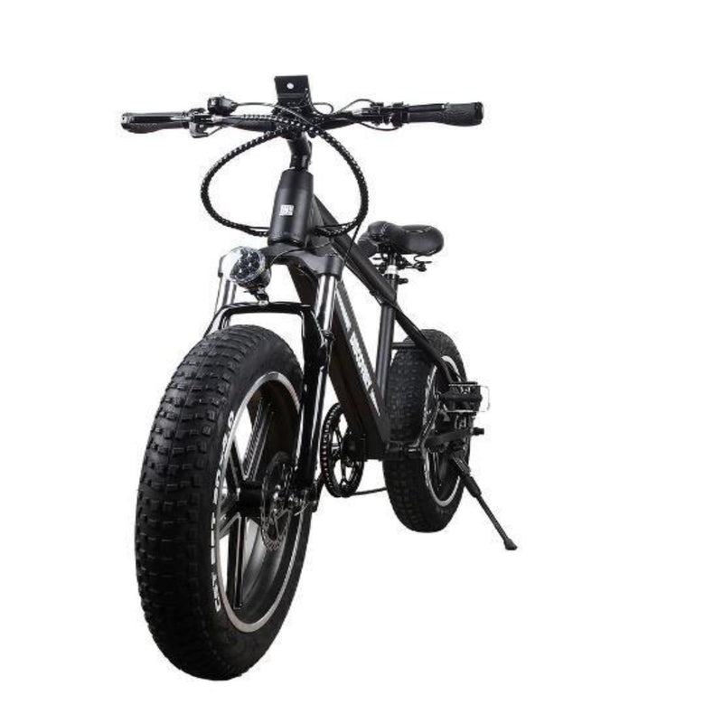 Nakto 300W Discovery 20" Fat Tire front of bicycle