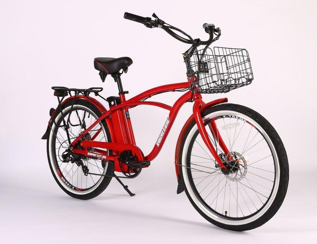x-treme cabo cruiser elite 48 volt electric bicycle scooter X-Treme 350W Newport Elite Max Beach Cruiser