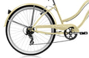 26'' Micargi Womens Pantera 7SP - vanilla - rear wheel