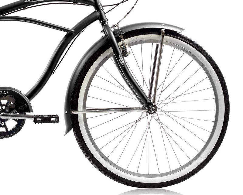 26'' Micargi Mens Pantera 7SP - black - front wheel