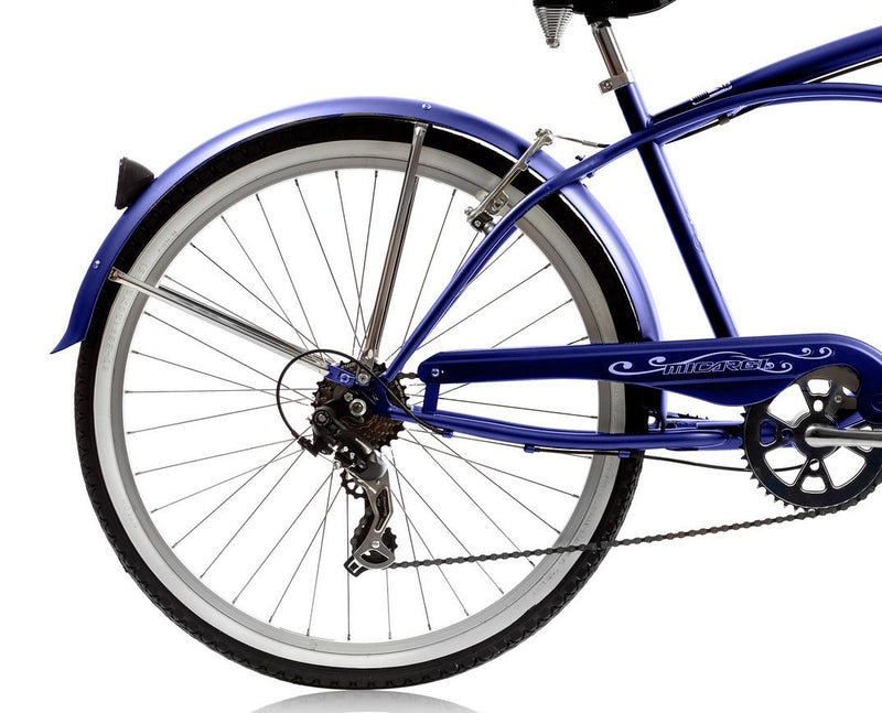 26'' Micargi Mens Pantera 7SP - blue - rear wheel