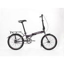 20" Micargi Folding 7SP Bike orange - side of bicycle