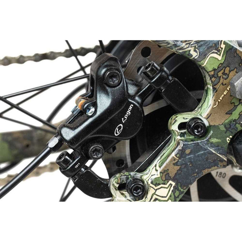 Rambo 500W Krusader Electric Bike- Dual Motor - brake caliper