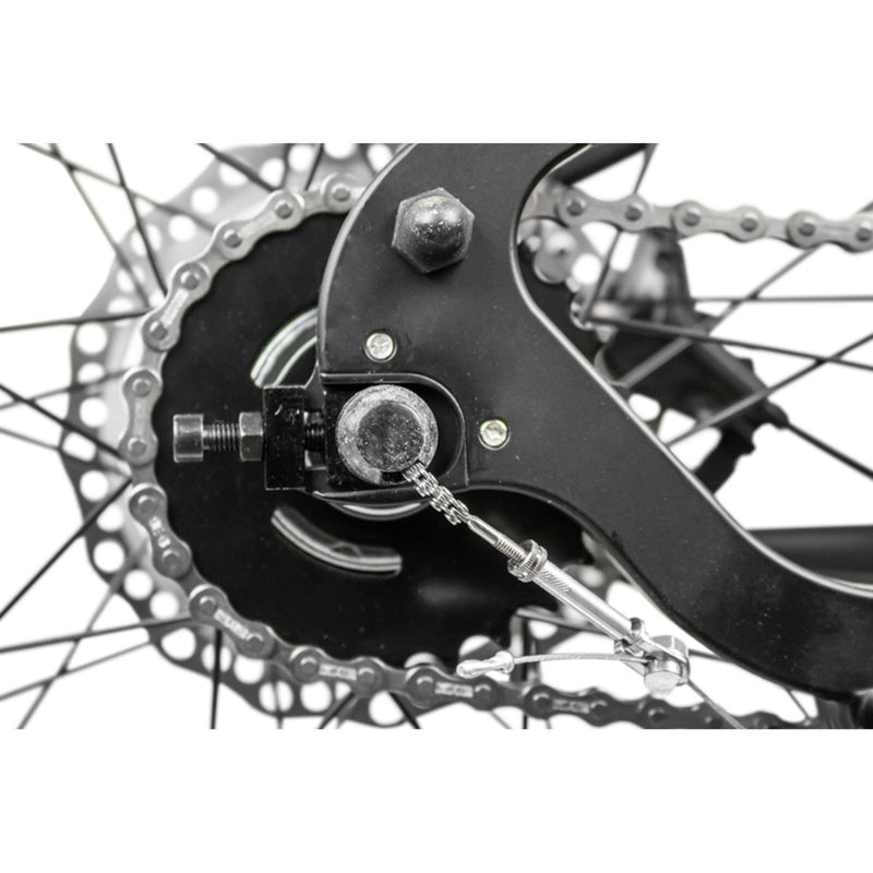 Rambo 750W Pursuit Black/Grey - rear axle