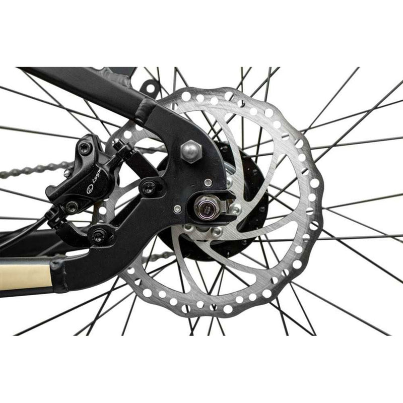 Rambo 750W Ryder Black/Tan - rear brake