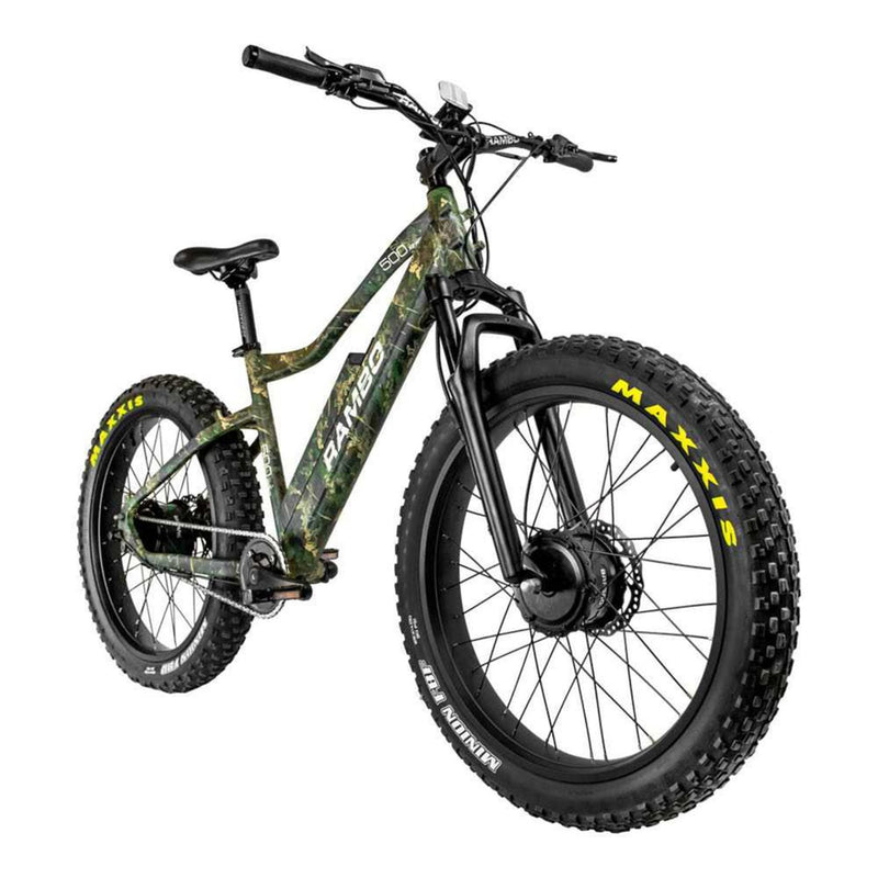 Rambo 500W Krusader Electric Bike- Dual Motor - front