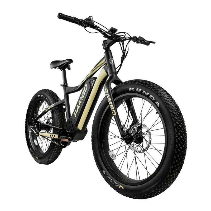 Rambo 750W Ryder Black/Tan - front