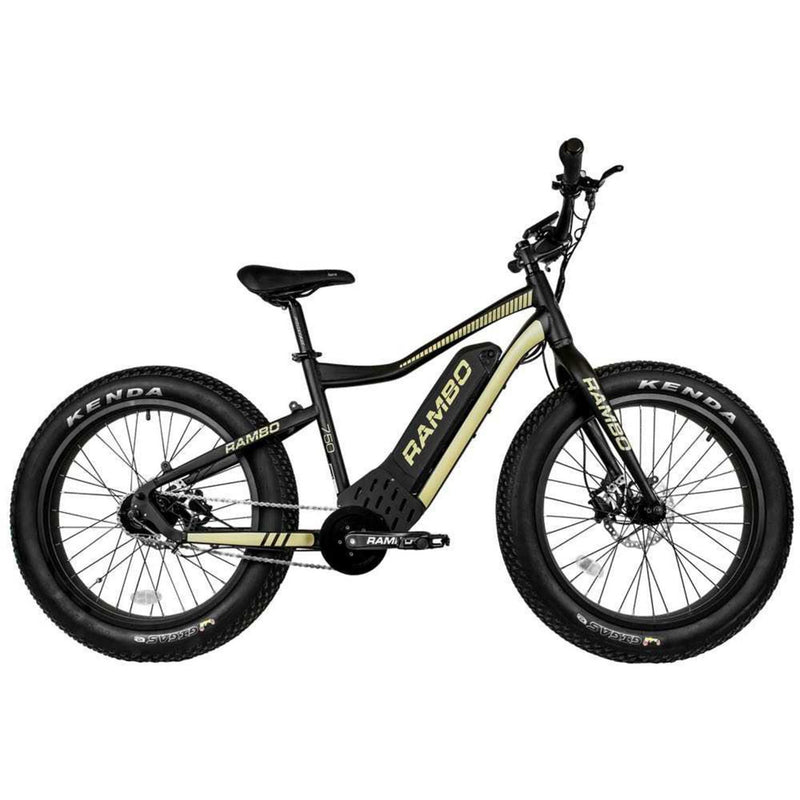 Rambo 750W Ryder Black/Tan - side