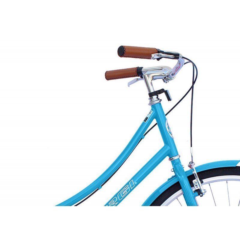 26" Micargi Women's Roasca City Bike - blue - handlebar