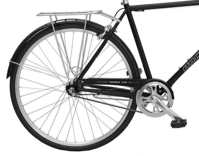 26" Micargi Men's Roasca NV3 City Bike (530mm) - black - rear wheel