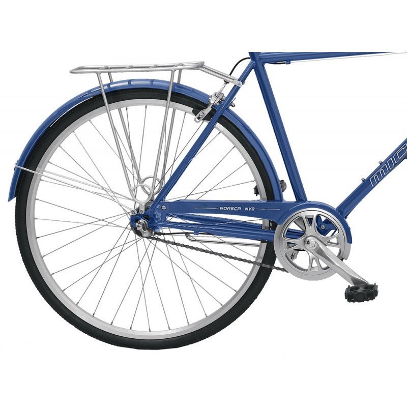 26" Micargi Men's Roasca NV3 City Bike (530mm) - blue - rear wheel