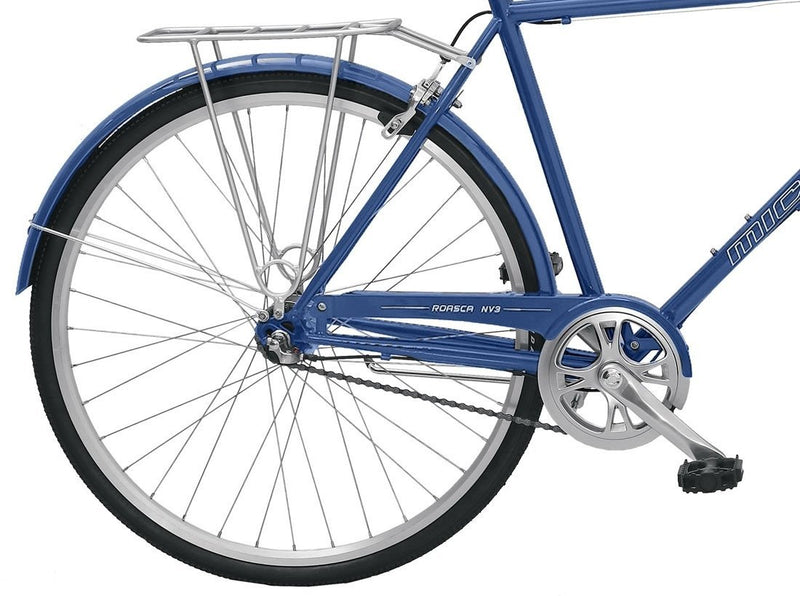 26" Micargi Men's Roasca NV3 City Bike (580mm) - Slate Blue - rear wheel
