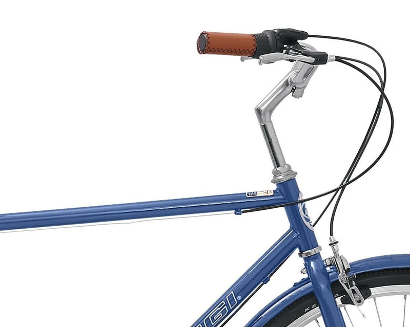 26" Micargi Men's Roasca NV3 City Bike (580mm) - Slate Blue - Handlebar