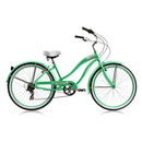 24" Micargi Women's Rover 7SP baby blue - side of bicycle