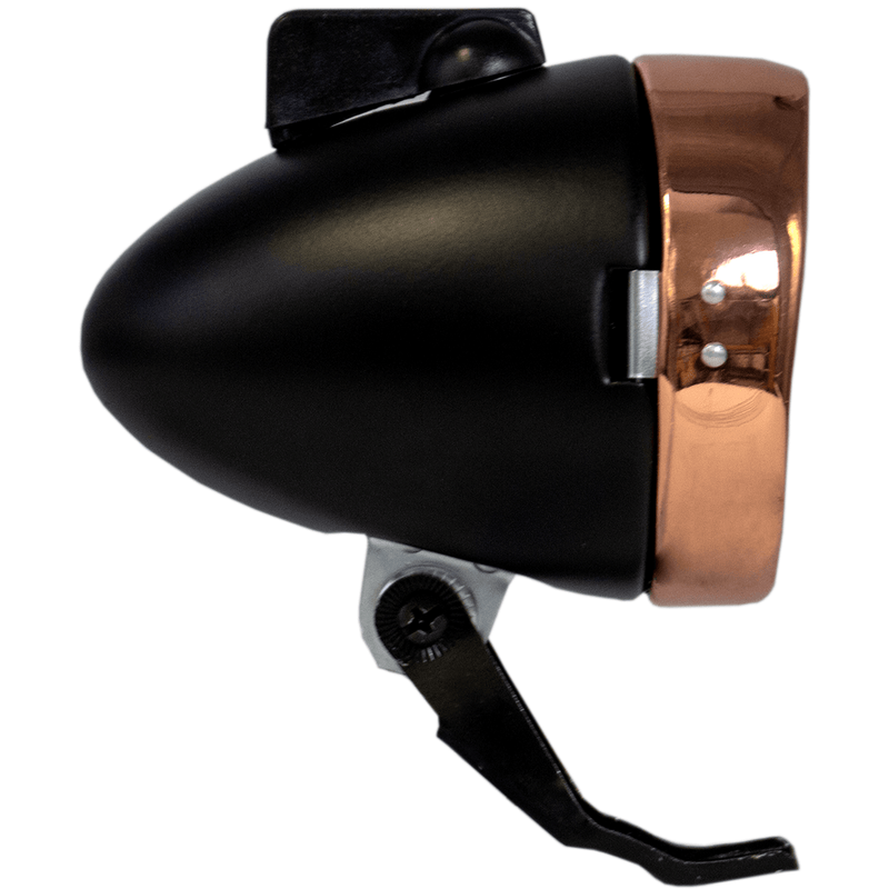 BBR Tuning Vintage LED Bullet Headlight - Black/Copper - side