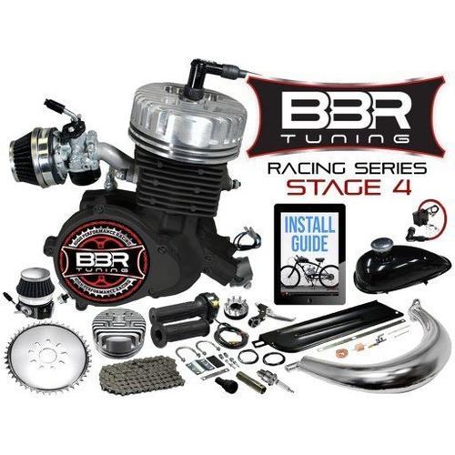 Motorized Bicycle Micargi Touch Racing Series Engine Black Parts