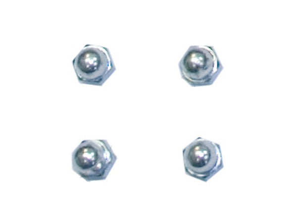 Head Stud Cap Nut Set 4 - 8mm - top down