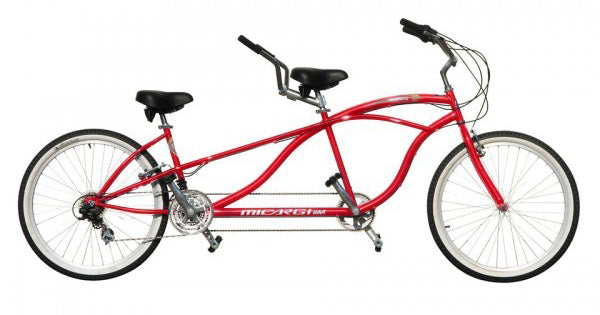 26'' Micargi Island - red - side of bicycle