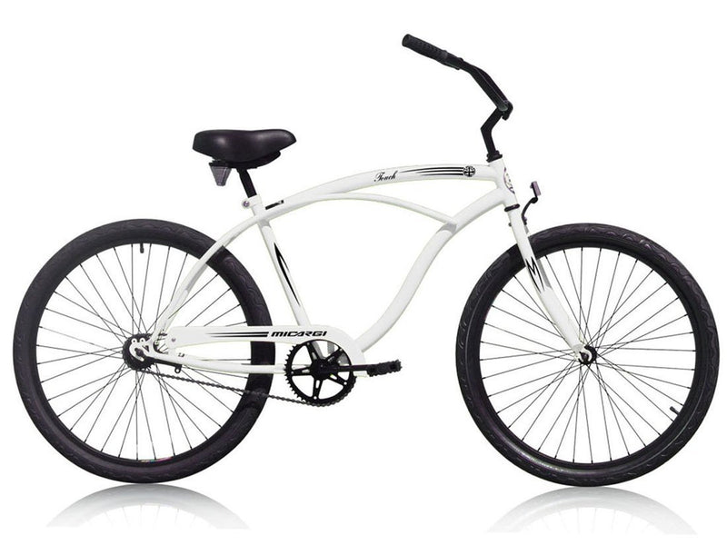 Motorized Bicycle Micargi Touch 4-Stroke Friction Drive Engine Kit White Main