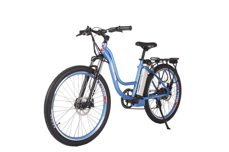 X-Treme 300W Trail Climber Mountain Baby Blue - baby blue bicycle front