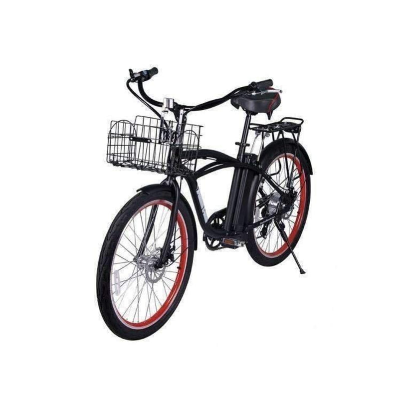 X-Treme 300W Newport Electric Cruiser - black bicycle front