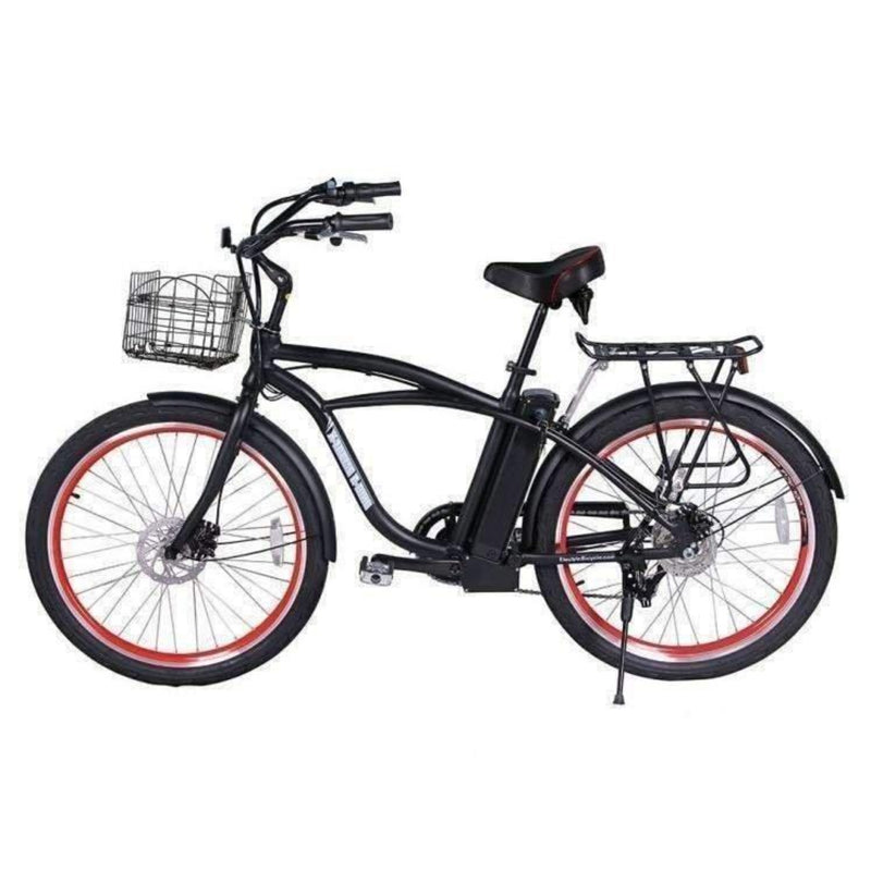 X-Treme 300W Newport Electric Cruiser - black bicycle front