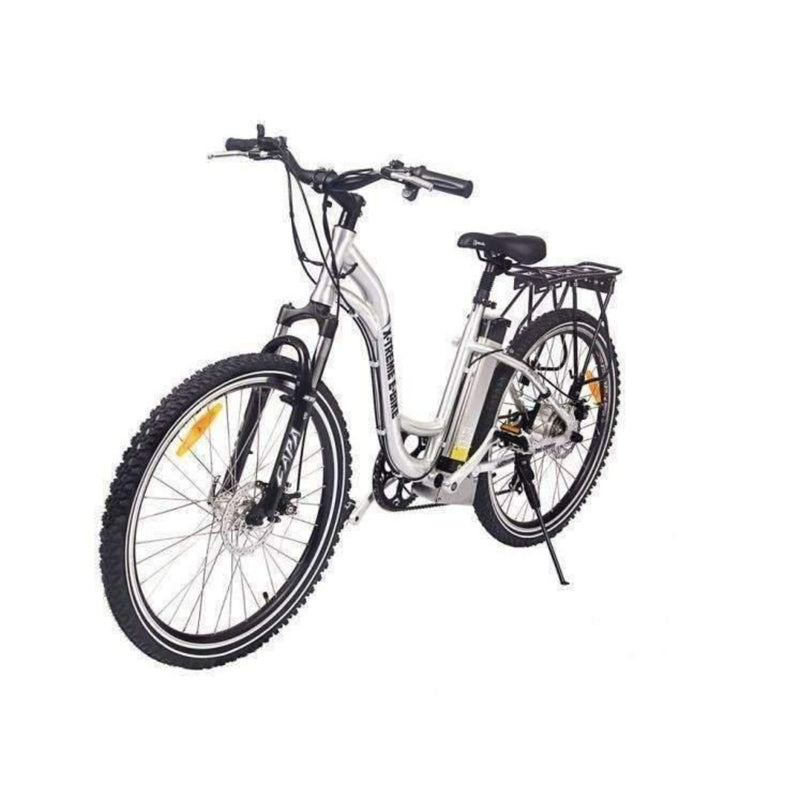 X-Treme 300W Trail Climber Mountain Baby Blue - silve bicycle front